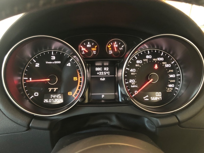 Audi TT 2013 2.0 Tdi S Line Coupe Quattr Grey #48