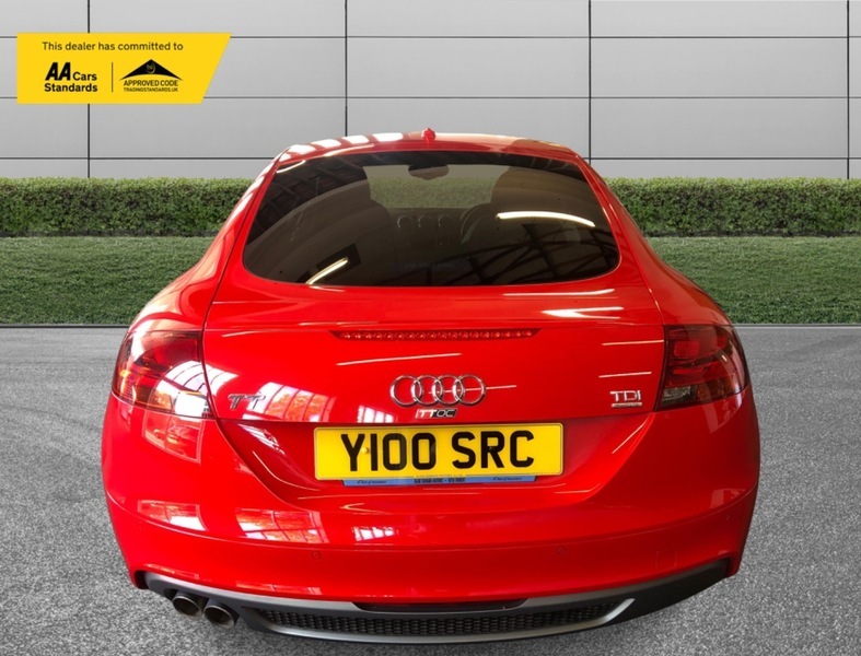 Audi TT Tdi Quattro Black Edition Red #4