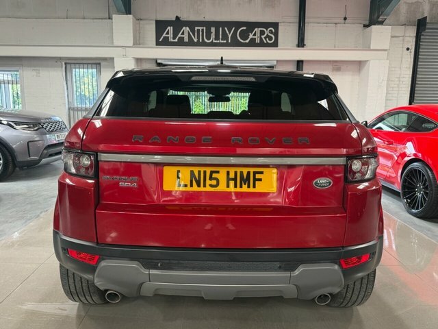 Land Rover Range Rover Evoque 2015 2.2 Sd4 Pure Tech Coupe 4Wd Red #4
