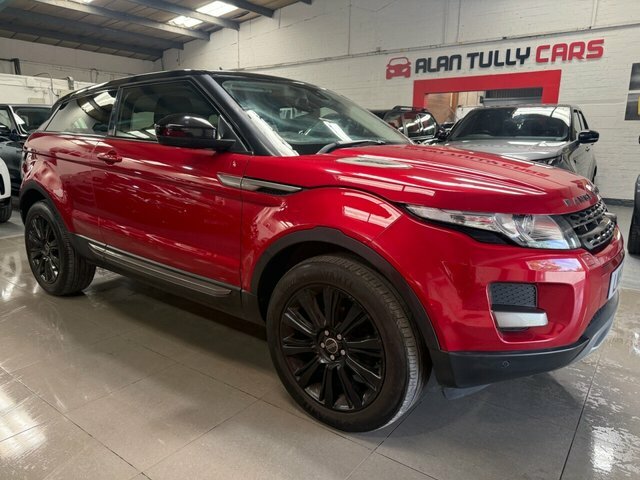 Land Rover Range Rover Evoque 2015 2.2 Sd4 Pure Tech Coupe 4Wd Red