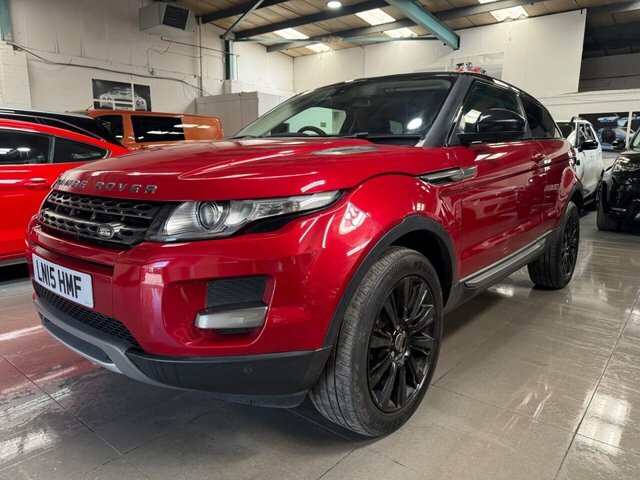 Land Rover Range Rover Evoque 2015 2.2 Sd4 Pure Tech Coupe 4Wd Red #2