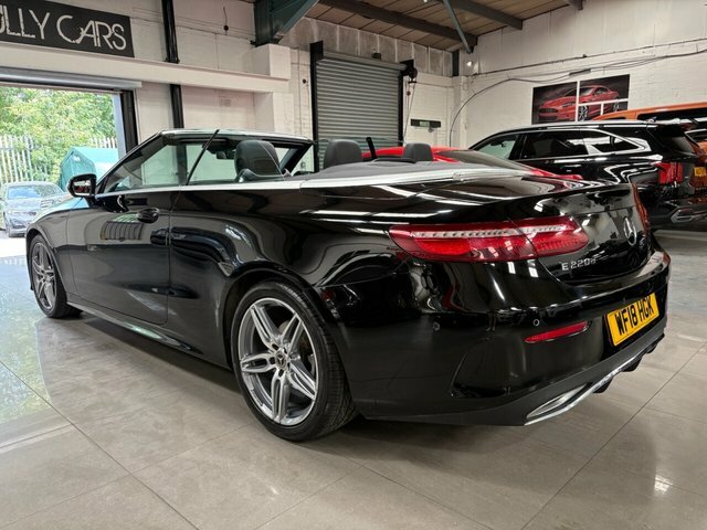 Mercedes-Benz E Class 2018 2.0 E220d Amg Line Cabriolet G-tro WF18HGK Black #5