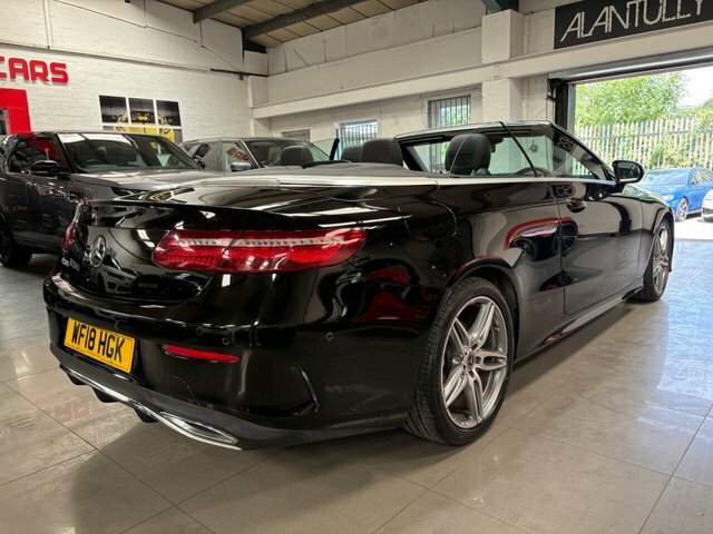 Mercedes-Benz E Class 2018 2.0 E220d Amg Line Cabriolet G-tro WF18HGK Black #6
