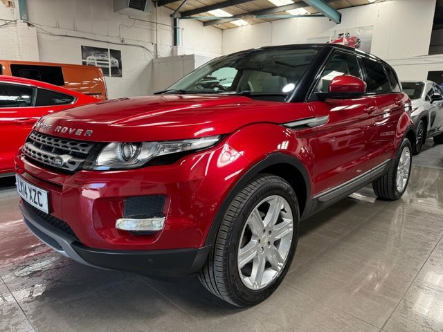 Land Rover Range Rover Evoque 2014 2.2 Sd4 Pure Tech Suv 4Wd Eur Red #2