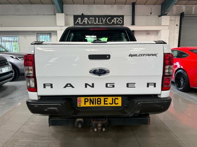 Ford Ranger 2018 3.2 Tdci Wildtrak Pickup Double Cab Diese PN18EJC White #4