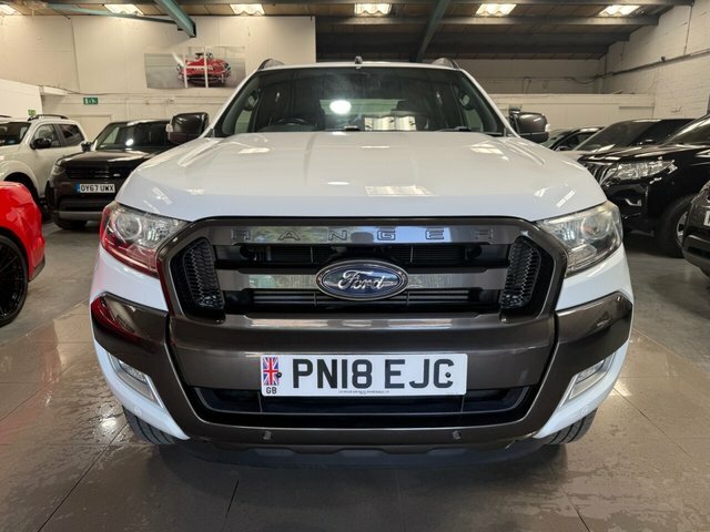 Ford Ranger 2018 3.2 Tdci Wildtrak Pickup Double Cab Diese PN18EJC White #3