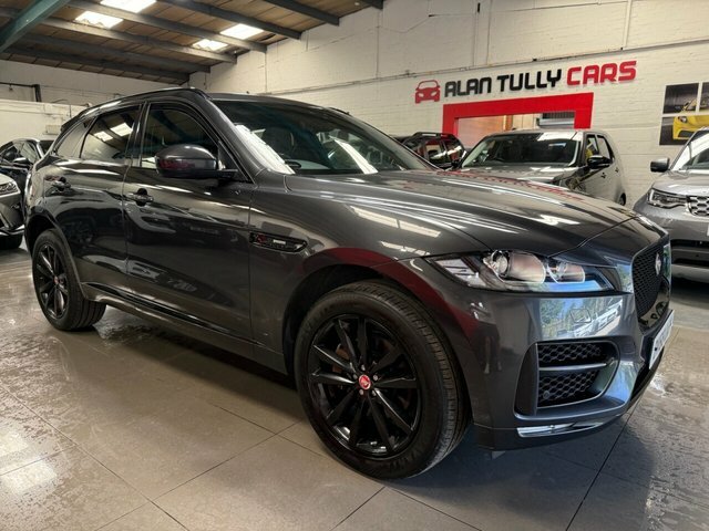 Jaguar F-Pace 2018 2.0 P300 R-sport Suv Awd Euro Grey