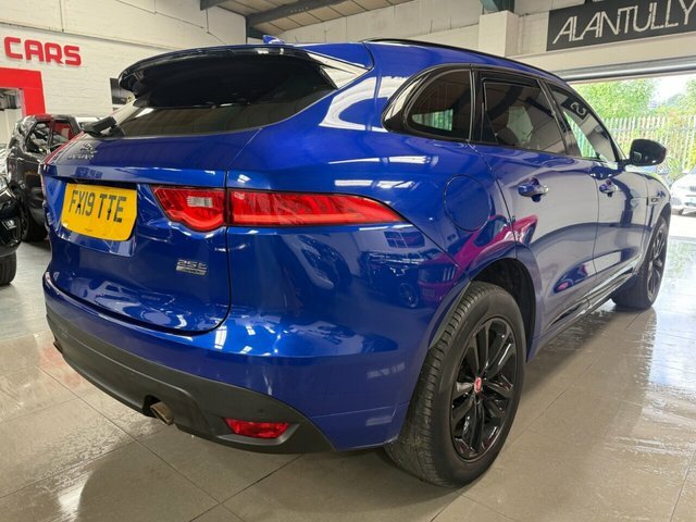 Jaguar F-Pace 2019 2.0 P250i R-sport Suv Awd Eur FX19TTE Blue #6