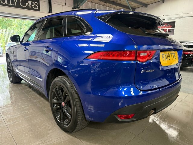 Jaguar F-Pace 2019 2.0 P250i R-sport Suv Awd Eur FX19TTE Blue #5