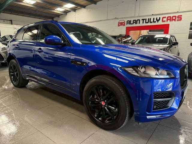 Jaguar F-Pace 2019 2.0 P250i R-sport Suv Awd Eur FX19TTE Blue