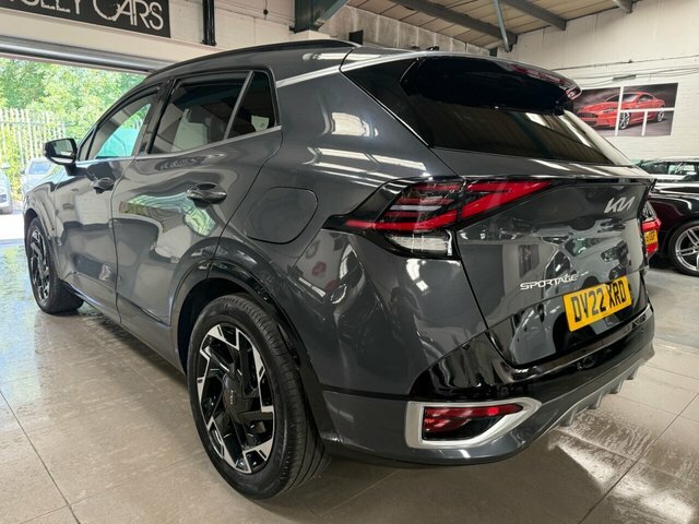 Kia Sportage 2022 1.6 T-gdi Mhev Gt-line Suv Hybrid Grey #5