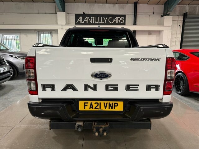 Ford Ranger 2021 2.0 Ecoblue Wildtrak Pickup Double Cab Di White #4