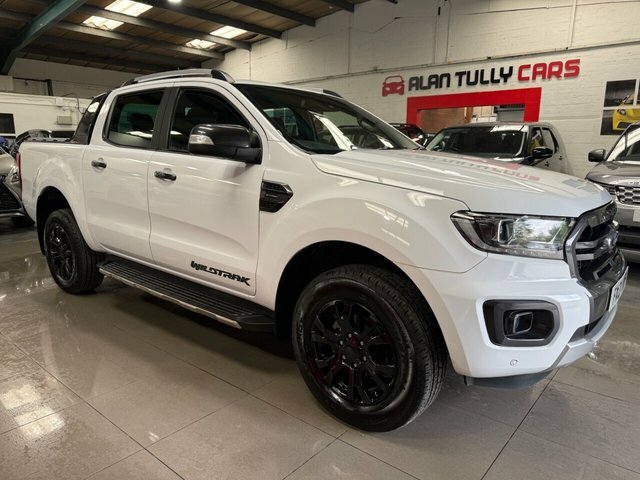 Ford Ranger 2021 2.0 Ecoblue Wildtrak Pickup Double Cab Di White