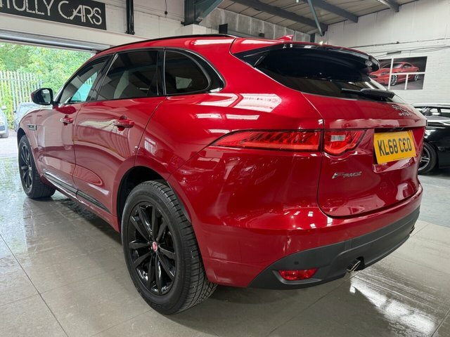 Jaguar F-Pace 2019 2.0 P250i R-sport Suv Awd Eur Red #5