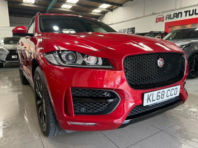 Jaguar F-Pace F-pace R-sport Awd D Red #11