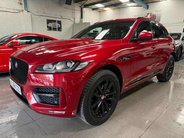 Jaguar F-Pace 2019 2.0 P250i R-sport Suv Awd Eur Red #2