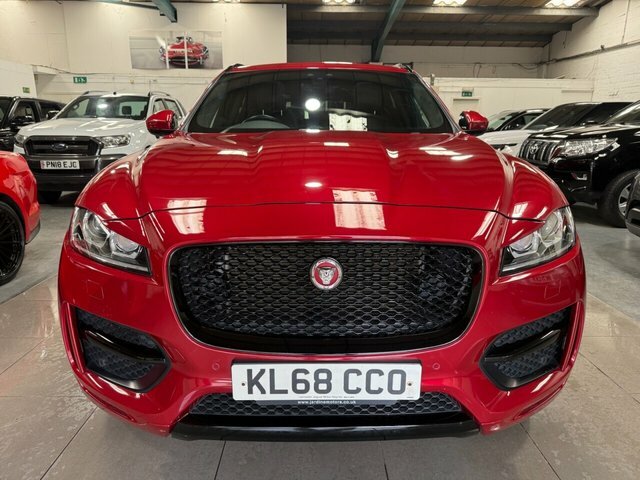 Jaguar F-Pace 2019 2.0 P250i R-sport Suv Awd Eur Red #3