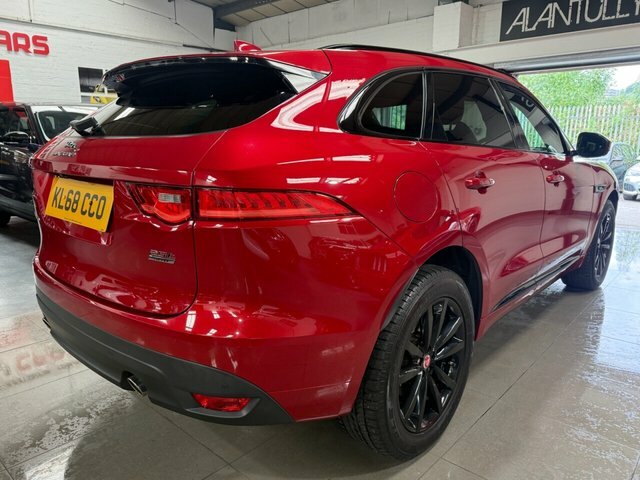 Jaguar F-Pace 2019 2.0 P250i R-sport Suv Awd Eur Red #6