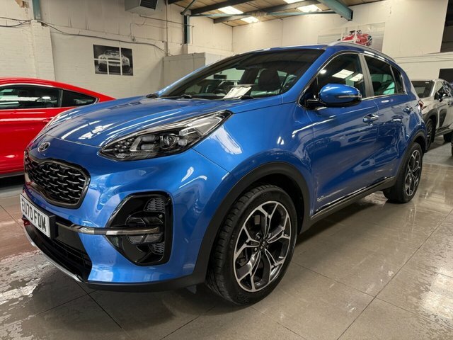 Kia Sportage 2020 1.6 T-gdi Gt-line Suv Dct Awd Euro Blue #2