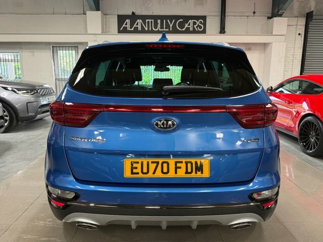 Kia Sportage 2020 1.6 T-gdi Gt-line Suv Dct Awd Euro Blue #4
