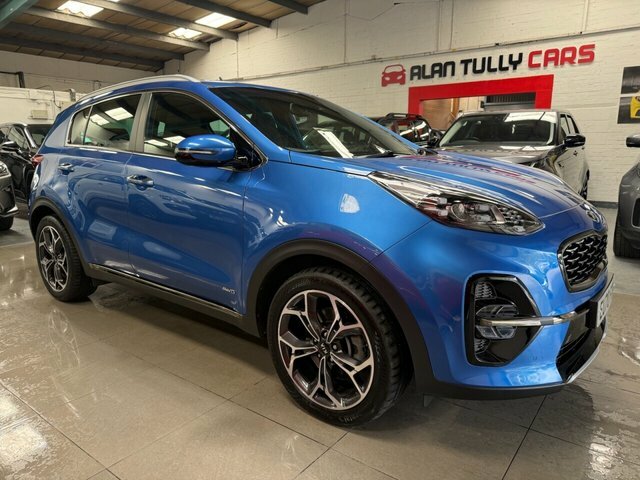 Kia Sportage 2020 1.6 T-gdi Gt-line Suv Dct Awd Euro Blue