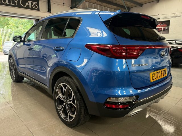 Kia Sportage 2020 1.6 T-gdi Gt-line Suv Dct Awd Euro Blue #5