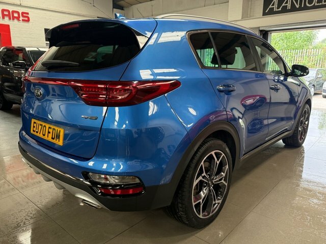 Kia Sportage 2020 1.6 T-gdi Gt-line Suv Dct Awd Euro Blue #6