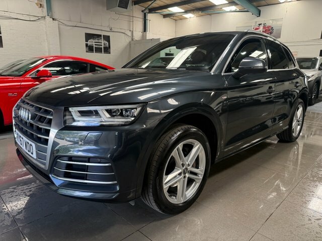 Audi Q5 2017 2.0 Tfsi S Line Suv S Tronic Quatt Grey #2