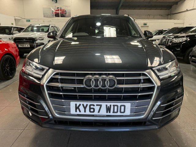 Audi Q5 2017 2.0 Tfsi S Line Suv S Tronic Quatt Grey #3