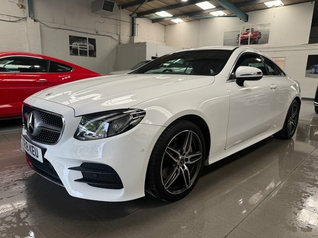 Mercedes-Benz E Class 2018 3.0 E350d V6 Amg Line Coupe G-tron SE18KEU White #2