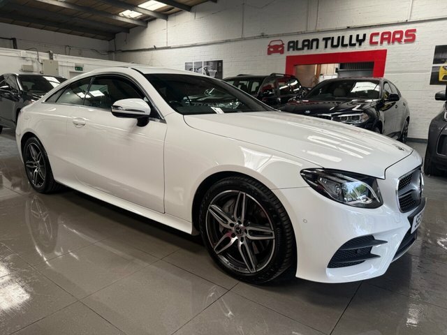 Mercedes-Benz E Class 2018 3.0 E350d V6 Amg Line Coupe G-tron SE18KEU White