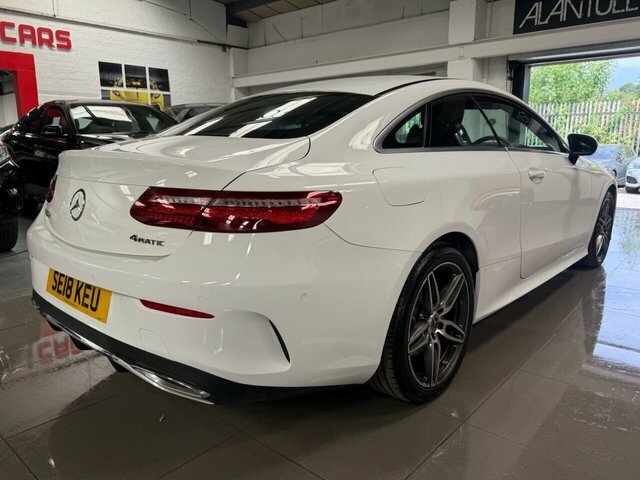 Mercedes-Benz E Class 2018 3.0 E350d V6 Amg Line Coupe G-tron SE18KEU White #5