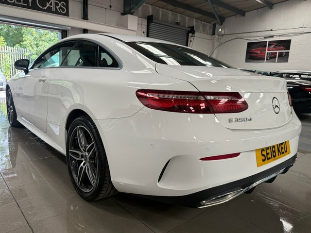 Mercedes-Benz E Class 2018 3.0 E350d V6 Amg Line Coupe G-tron SE18KEU White #6