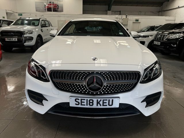 Mercedes-Benz E Class 2018 3.0 E350d V6 Amg Line Coupe G-tron SE18KEU White #3