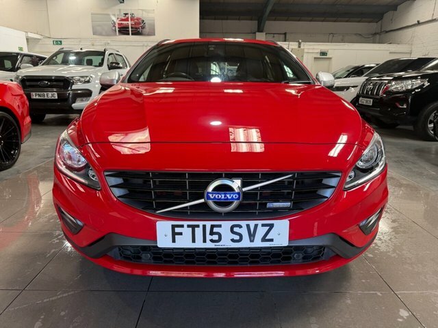 Volvo V60 2015 2.0 D4 R-design Nav Estate Red #3