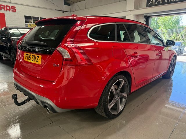 Volvo V60 2015 2.0 D4 R-design Nav Estate Red #6