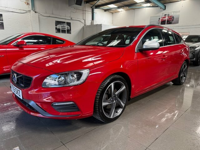 Volvo V60 2015 2.0 D4 R-design Nav Estate Red #2