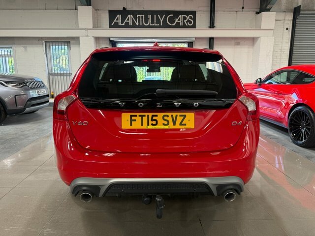 Volvo V60 2015 2.0 D4 R-design Nav Estate Red #4
