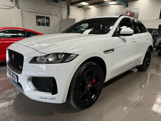 Jaguar F-Pace 2018 3.0 V6 S Suv Awd Euro 6 Ss White #2