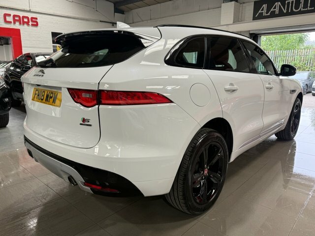 Jaguar F-Pace 2018 3.0 V6 S Suv Awd Euro 6 Ss White #6