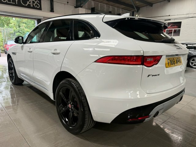 Jaguar F-Pace 2018 3.0 V6 S Suv Awd Euro 6 Ss White #5