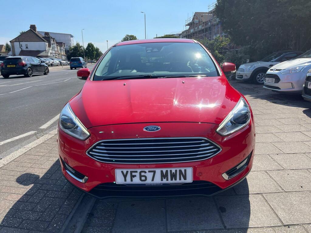 Ford Focus Hatchback 1.0T Ecoboost Titanium X Euro 6 Ss YF67MWN Red #6