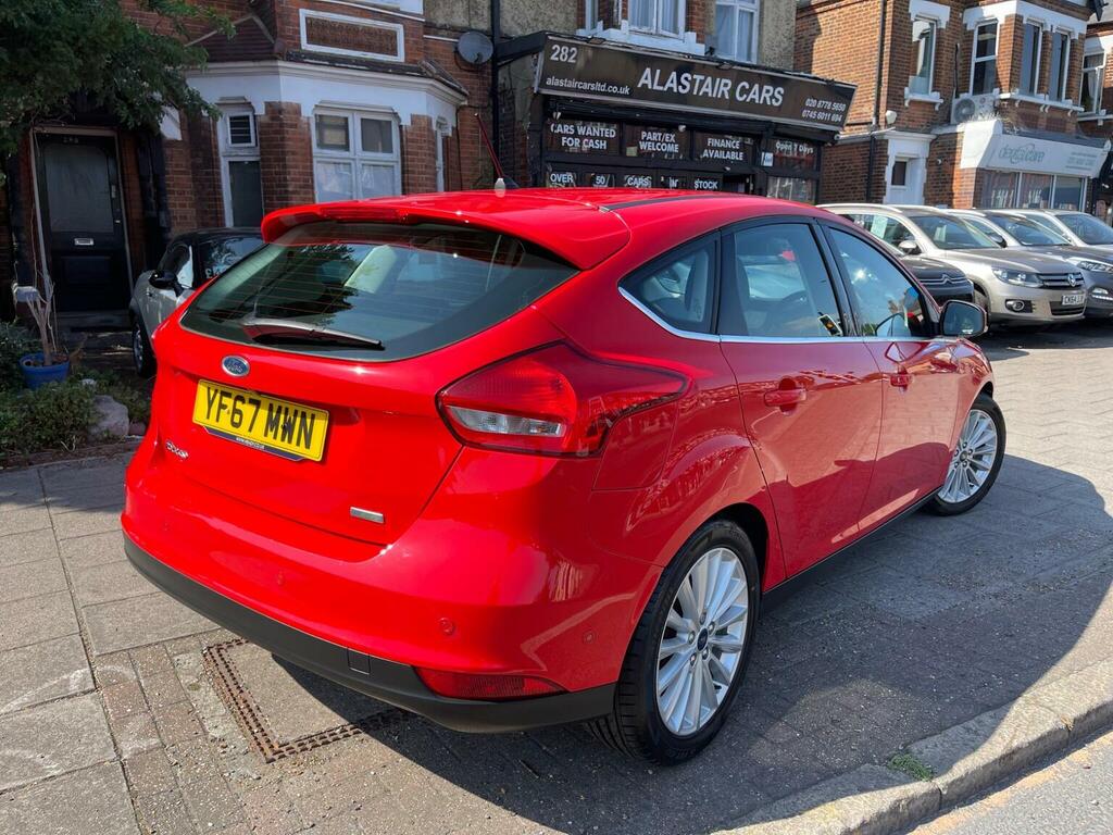 Ford Focus Hatchback 1.0T Ecoboost Titanium X Euro 6 Ss YF67MWN Red #3
