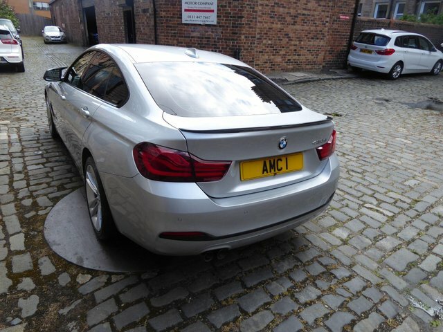 BMW 4 Series Gran Coupe 2.0 420D Sport Silver #4