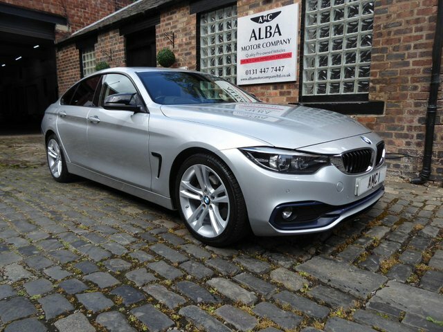 BMW 4 Series Gran Coupe 2.0 420D Sport Silver