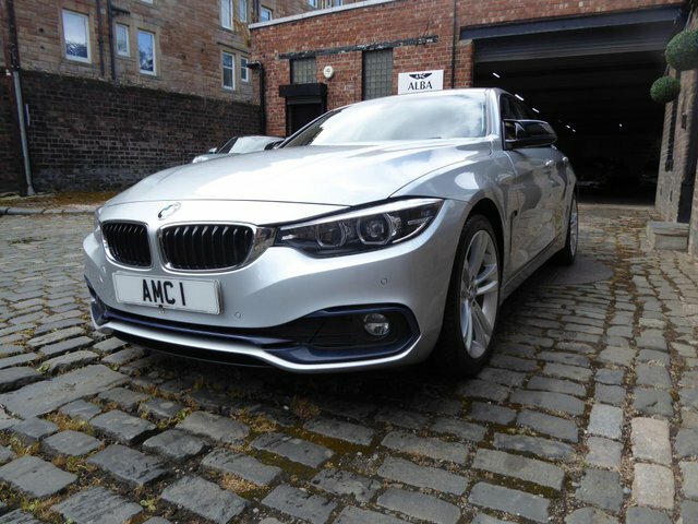 BMW 4 Series Gran Coupe 2.0 420D Sport Silver #3