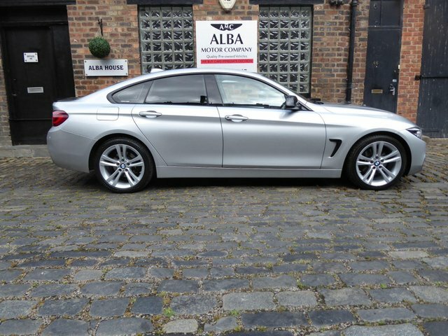 BMW 4 Series Gran Coupe M Sport Blue #9
