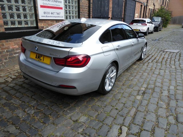 BMW 4 Series Gran Coupe 2.0 420D Sport Silver #6