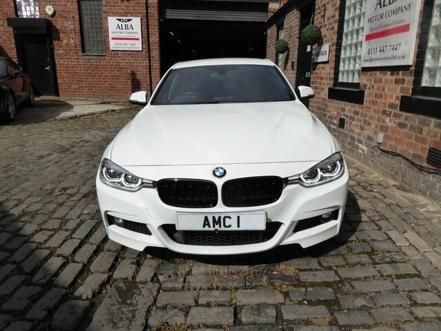 BMW 3 Series 2.0 320D M Sport White #2