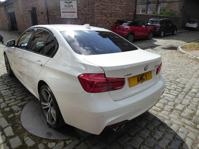 BMW 3 Series 2.0 320D M Sport White #3